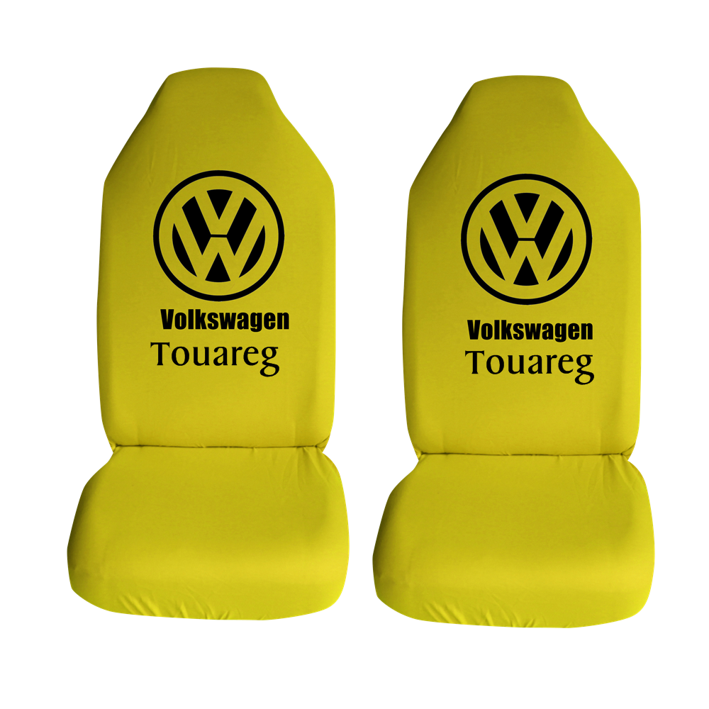 Volkswagen Touareg Özel Araba Oto Koltuk Kılıfı Ön Koltuklar Sarı Penye